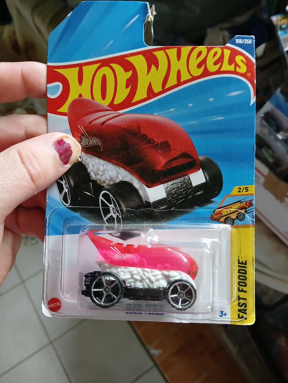 Hot Wheels Sushi Tuner is a 1:64 scale fantasy diecast vehicle from the Fast Foo